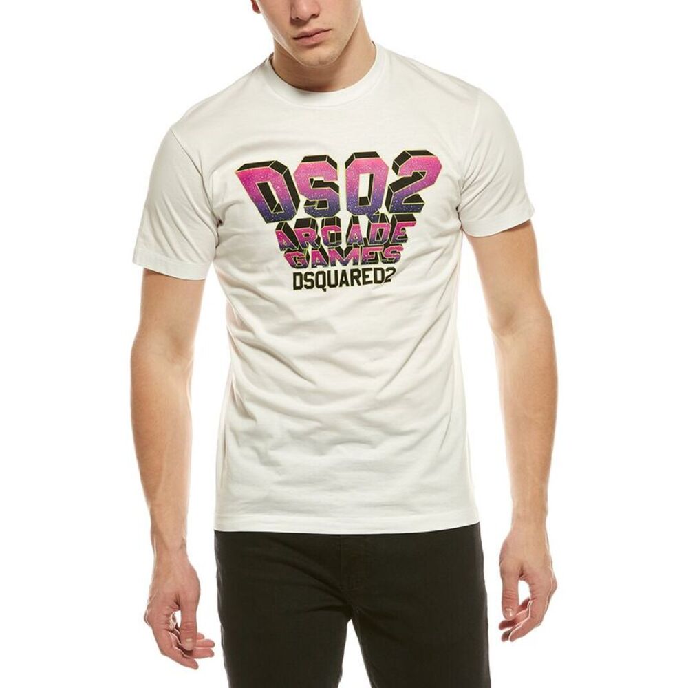Dsquared2 Mens  T-Shirt, White